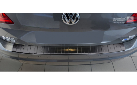 Накладка на задний бампер Volkswagen Golf 7