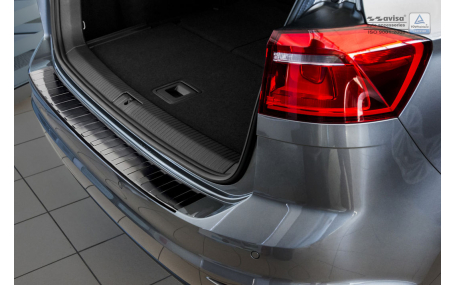 Накладка на задний бампер Volkswagen Golf 7