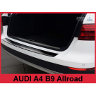 Накладка на задний бампер Audi A4 B9