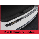 Накладка на задний бампер Kia Optima