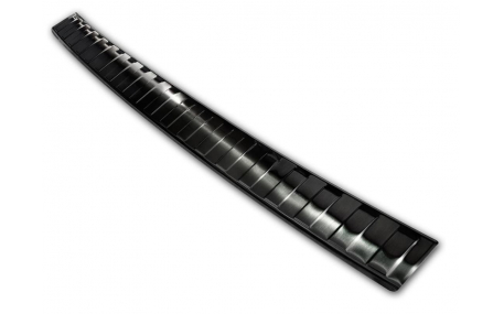 Накладка на задний бампер Fiat 500