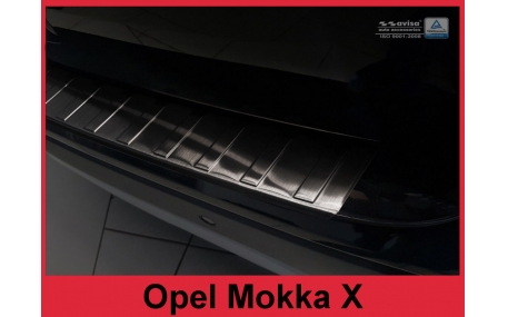 Накладка на задний бампер Opel Mokka 2016-2020