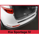 Накладка на задний бампер Kia Sportage 2015-2018