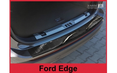 Накладка на задний бампер Ford Edge 2015-2019