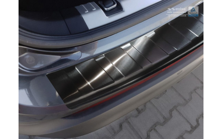 Накладка на задний бампер Ford Edge 2015-2019