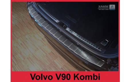 Накладка на задний бампер Volvo V90