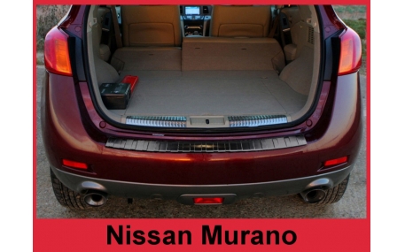Накладка на задний бампер Nissan Murano