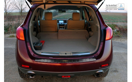 Накладка на задний бампер Nissan Murano