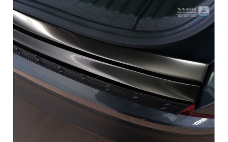 Накладка на задний бампер Skoda Kodiaq