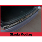 Накладка на задний бампер Skoda Kodiaq