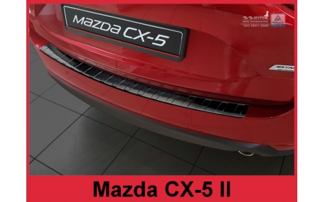 Накладка на задний бампер Mazda CX-5
