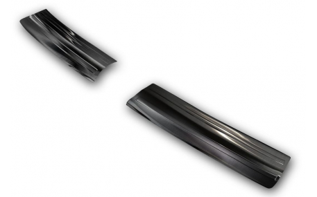 Накладка на задний бампер Kia Soul