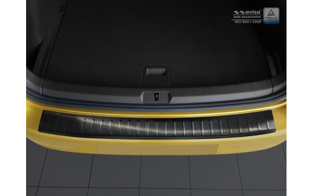 Накладка на задний бампер Volkswagen Golf 7