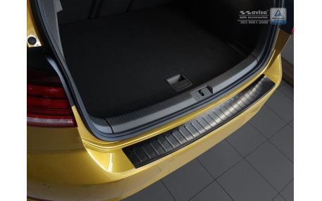 Накладка на задний бампер Volkswagen Golf 7