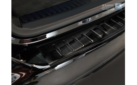 Накладка на задний бампер Mercedes C-class W205