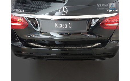 Накладка на задний бампер Mercedes C-class W205