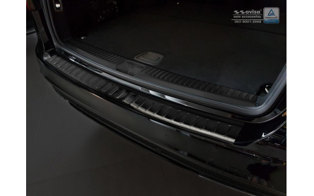 Накладка на задний бампер Mercedes C-class W205