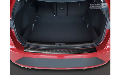 Накладка на задний бампер Seat Leon