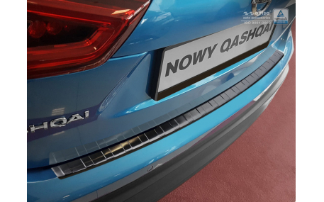 Накладка на задний бампер Nissan Qashqai J11 2017-2021