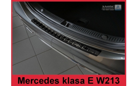 Накладка на задний бампер Mercedes E-class W213