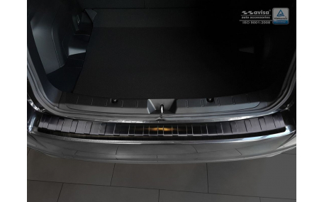Накладка на задний бампер Subaru Impreza