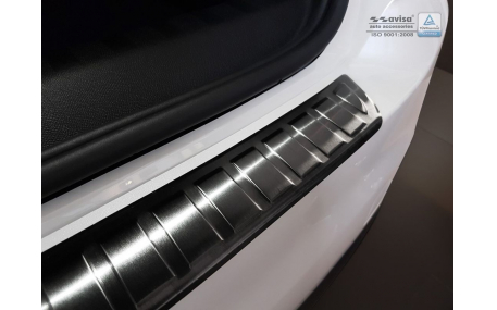 Накладка на задний бампер Peugeot 308