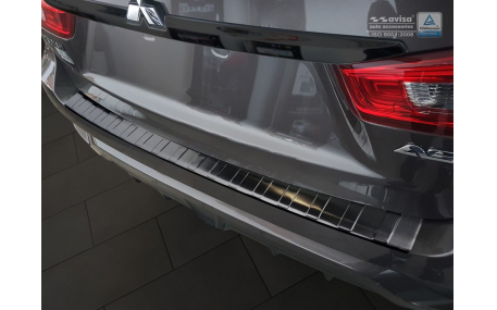 Накладка на задний бампер Mitsubishi ASX