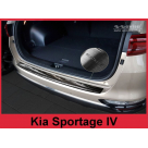 Накладка на задний бампер Kia Sportage 2018-2021