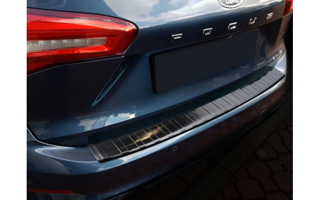 Накладка на задний бампер Ford Focus MK4