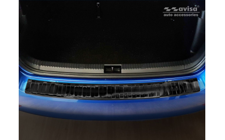 Накладка на задний бампер Skoda Fabia