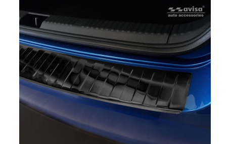 Накладка на задний бампер Skoda Fabia