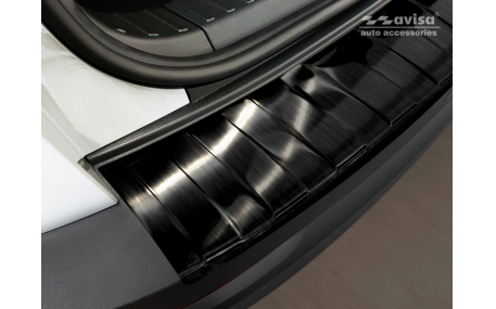 Накладка на задний бампер Skoda Karoq