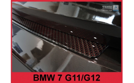 Накладка на задний бампер BMW 7 (G11)