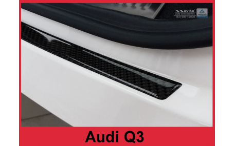 Накладка на задний бампер Audi Q3