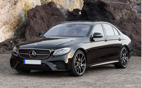 Накладка на задний бампер Mercedes E-class W213