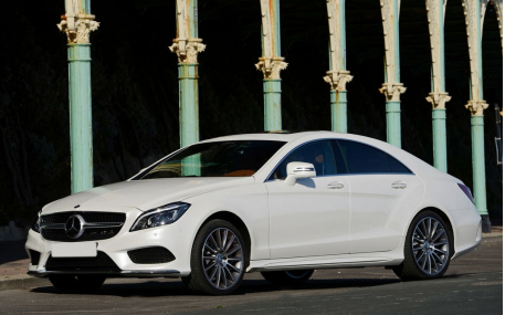 Накладка на задний бампер Mercedes CLS-class W218