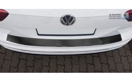 Накладка на задний бампер Volkswagen Tiguan