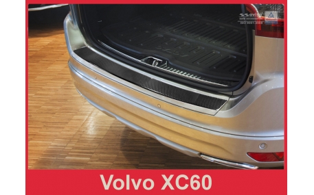 Накладка на задний бампер Volvo XC60