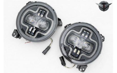 Фары передние Jeep Wrangler JL