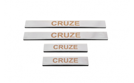 Накладки на пороги Chevrolet Cruze