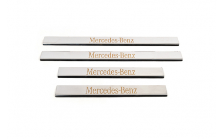 Накладки на пороги Mercedes E-class W210