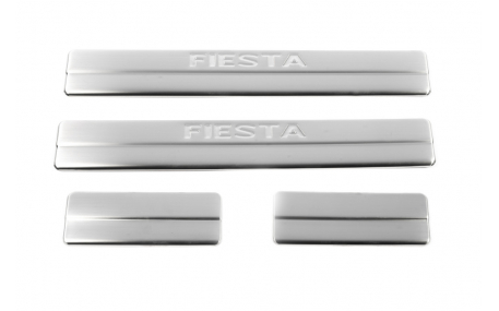 Накладки на пороги Ford Fiesta