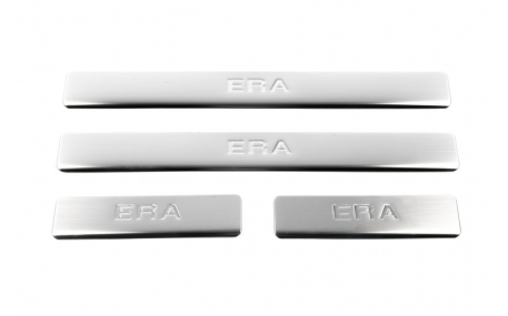 Накладки на пороги Hyundai Accent