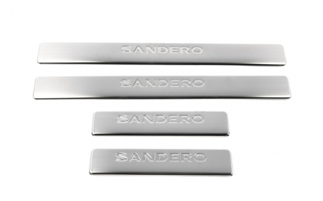 Накладки на пороги Renault Sandero