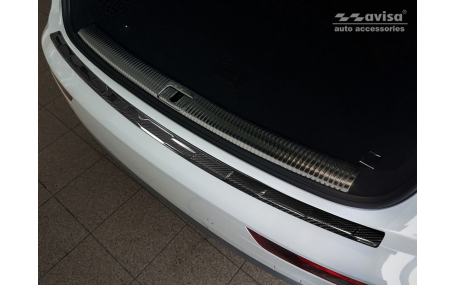 Накладка на задний бампер Audi Q5