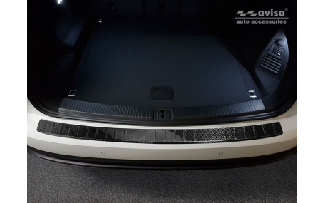 Накладка на задний бампер Volkswagen Touareg