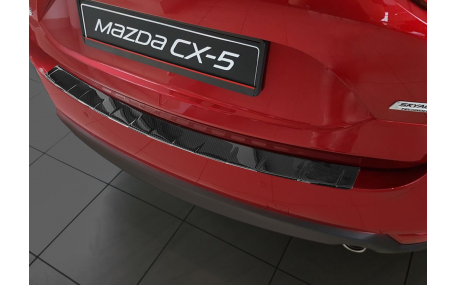 Накладка на задний бампер Mazda CX-5