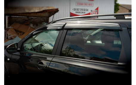 Дефлекторы окон Nissan Qashqai J10