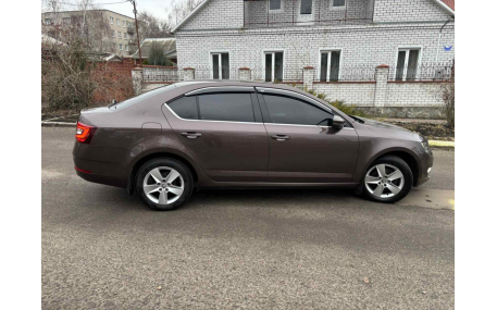 Дефлекторы окон Skoda Octavia A7 Liftback