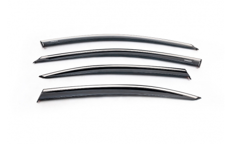 Дефлекторы окон Skoda Octavia A7 Liftback